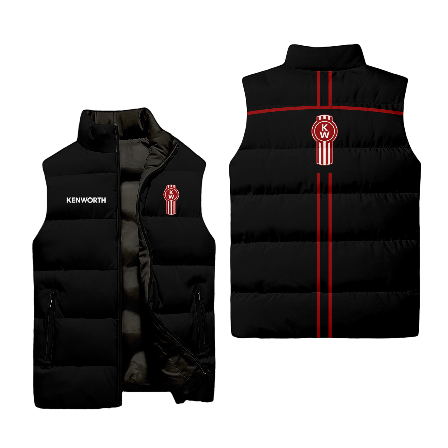 Kenworth Sleeveless Puffer Jacket USPL1775
