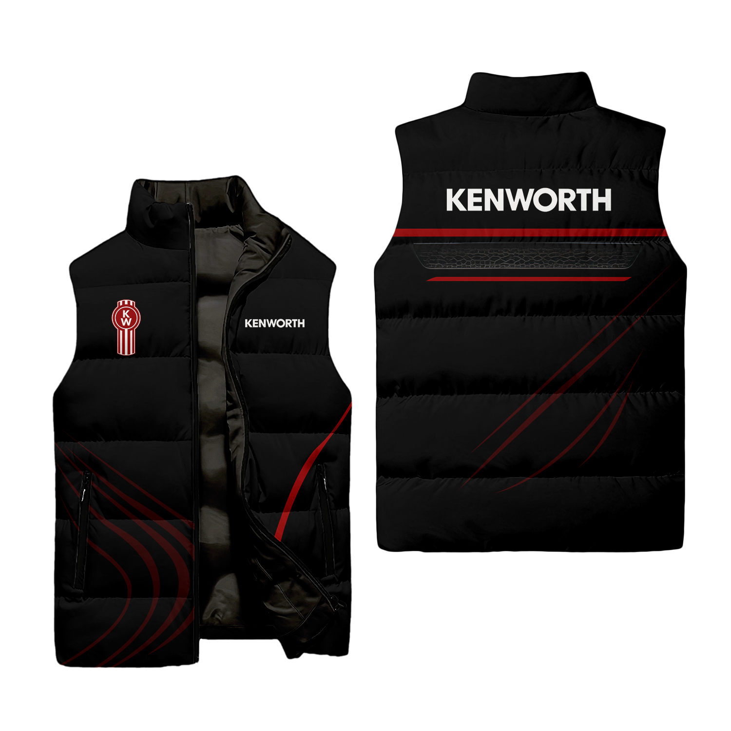 Kenworth Sleeveless Puffer Jacket USPL1774
