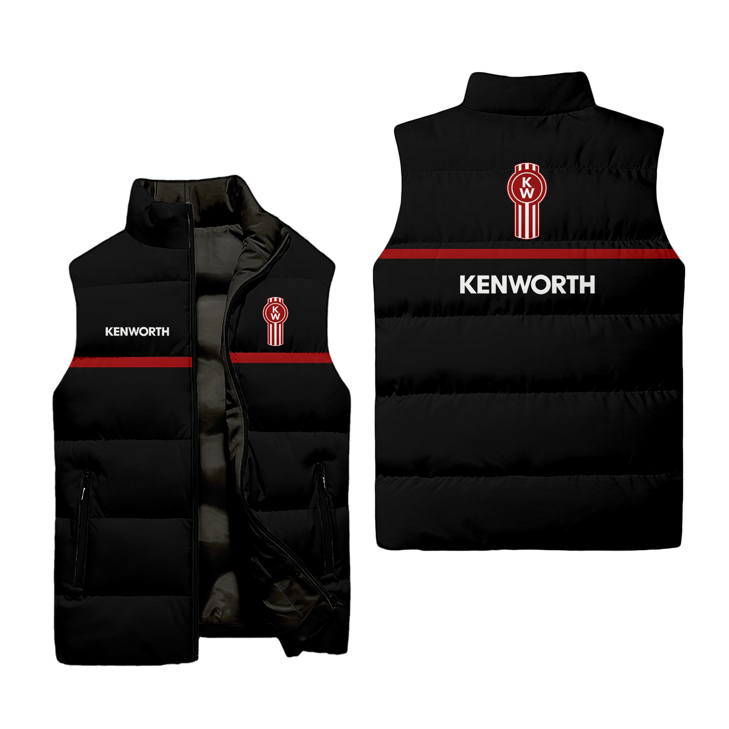Kenworth Sleeveless Puffer Jacket USPL1779