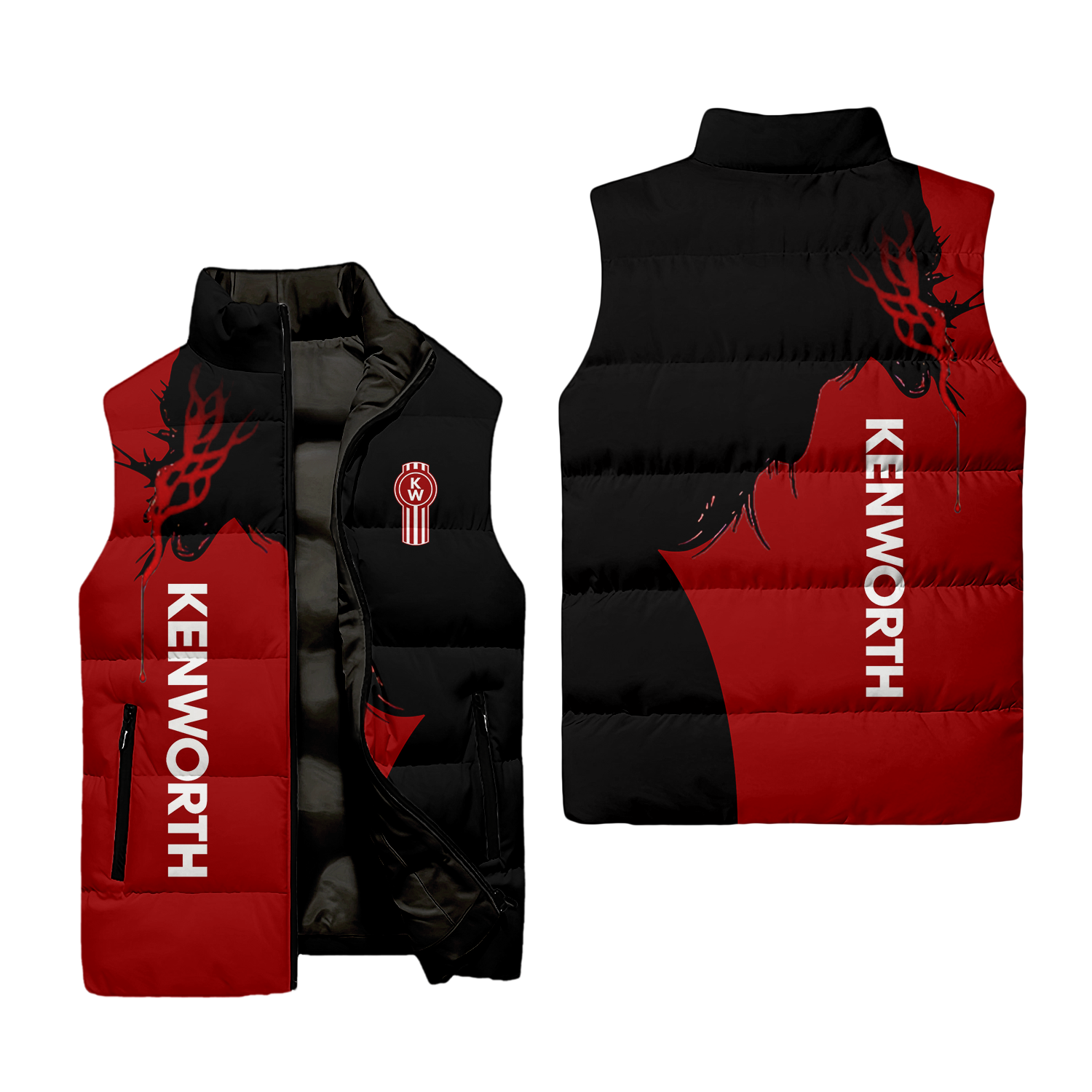 Kenworth Sleeveless Puffer Jacket USPL1776