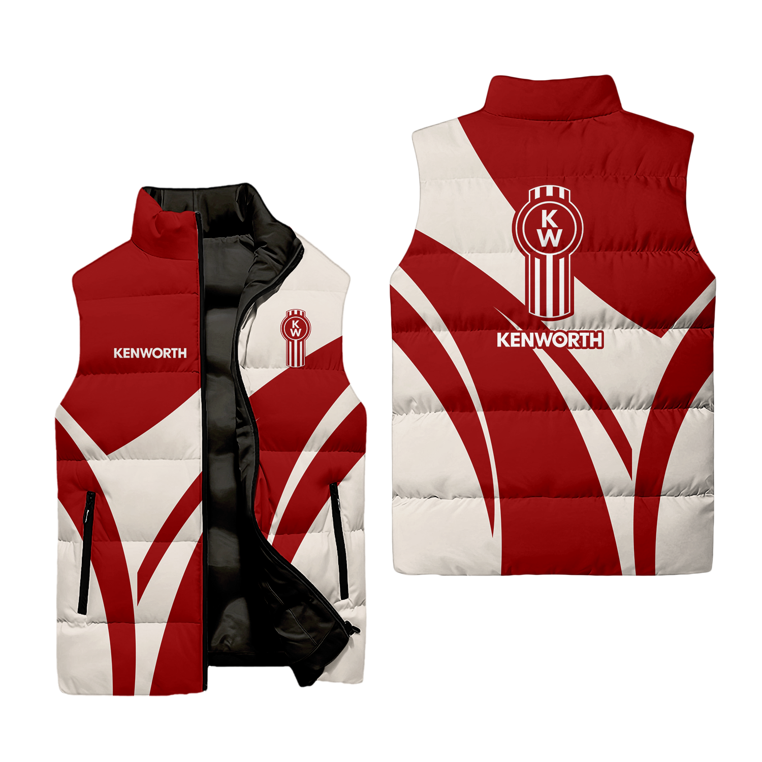 Kenworth Sleeveless Puffer Jacket USPL1769