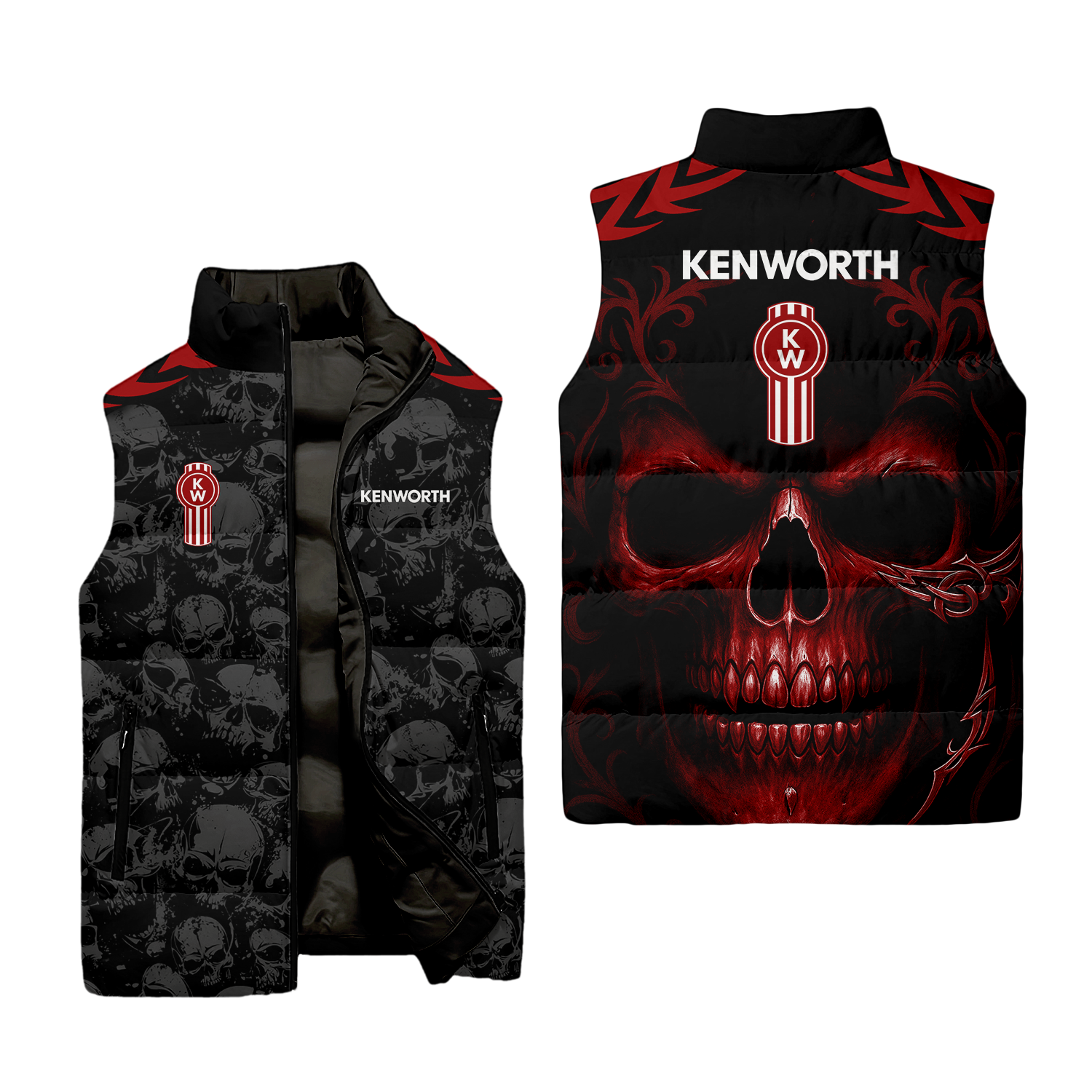 Kenworth Sleeveless Puffer Jacket USPL1765