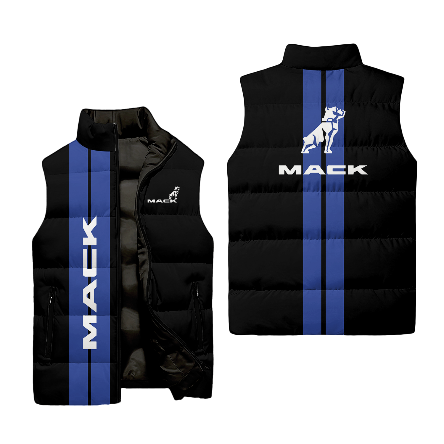Mack Trucks Sleeveless Puffer Jacket USPL1807