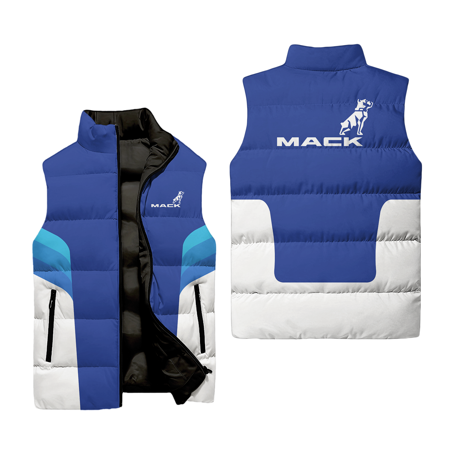 Mack Trucks Sleeveless Puffer Jacket USPL1808