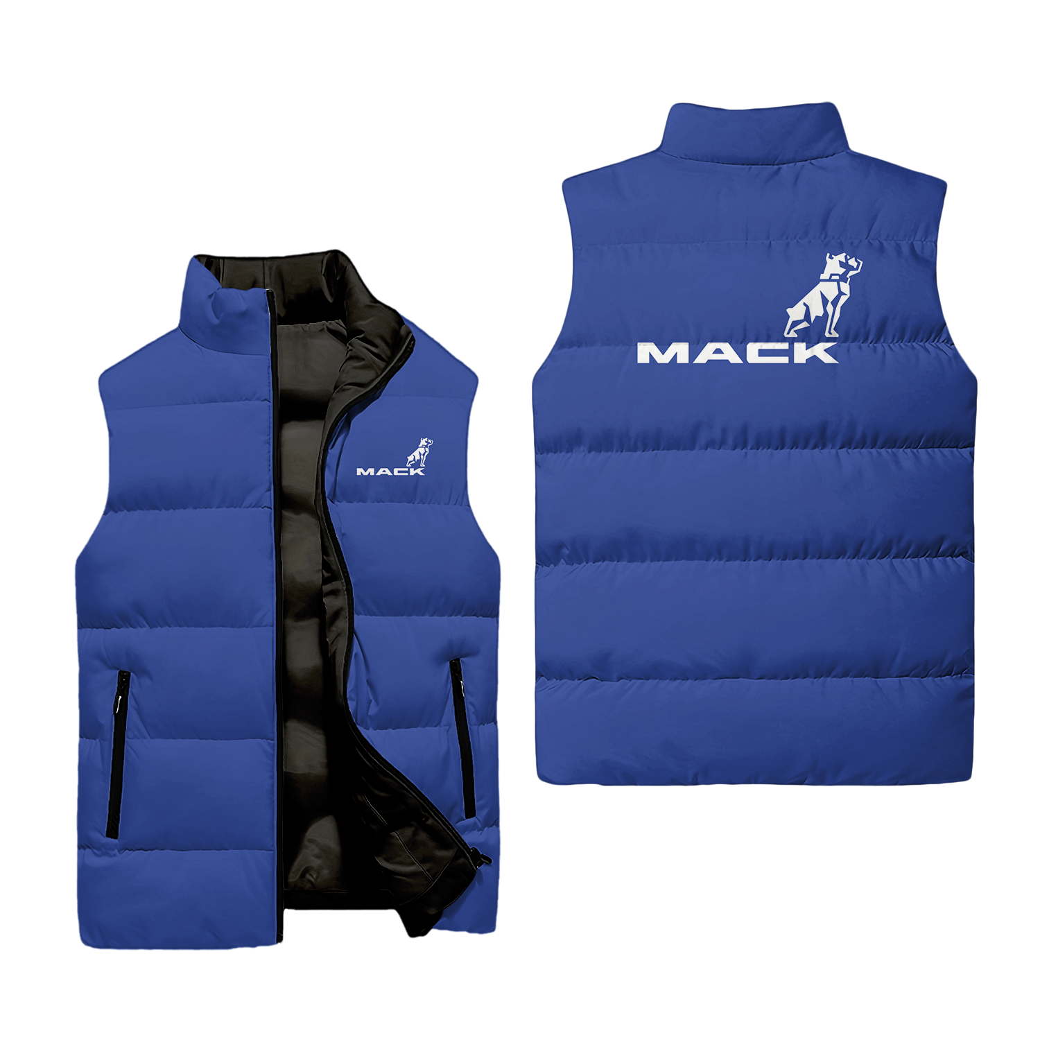 Mack Trucks Sleeveless Puffer Jacket USPL1804