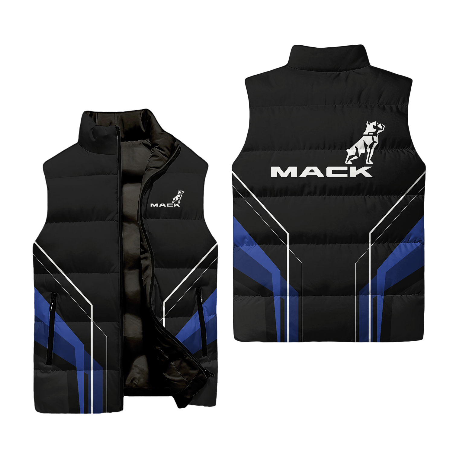 Mack Trucks Sleeveless Puffer Jacket USPL1802