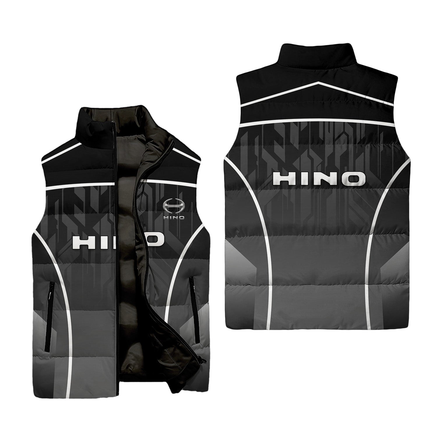 Hino Motors Sleeveless Puffer Jacket USPL1936