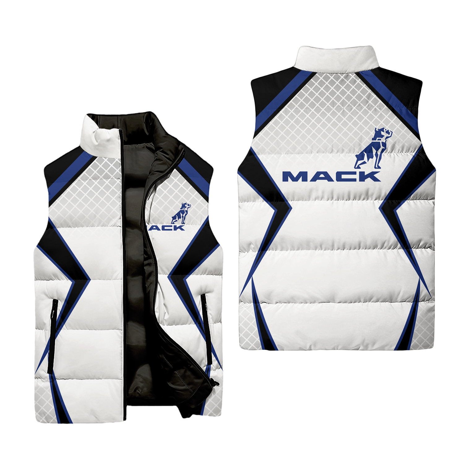 Mack Trucks Sleeveless Puffer Jacket USPL1832