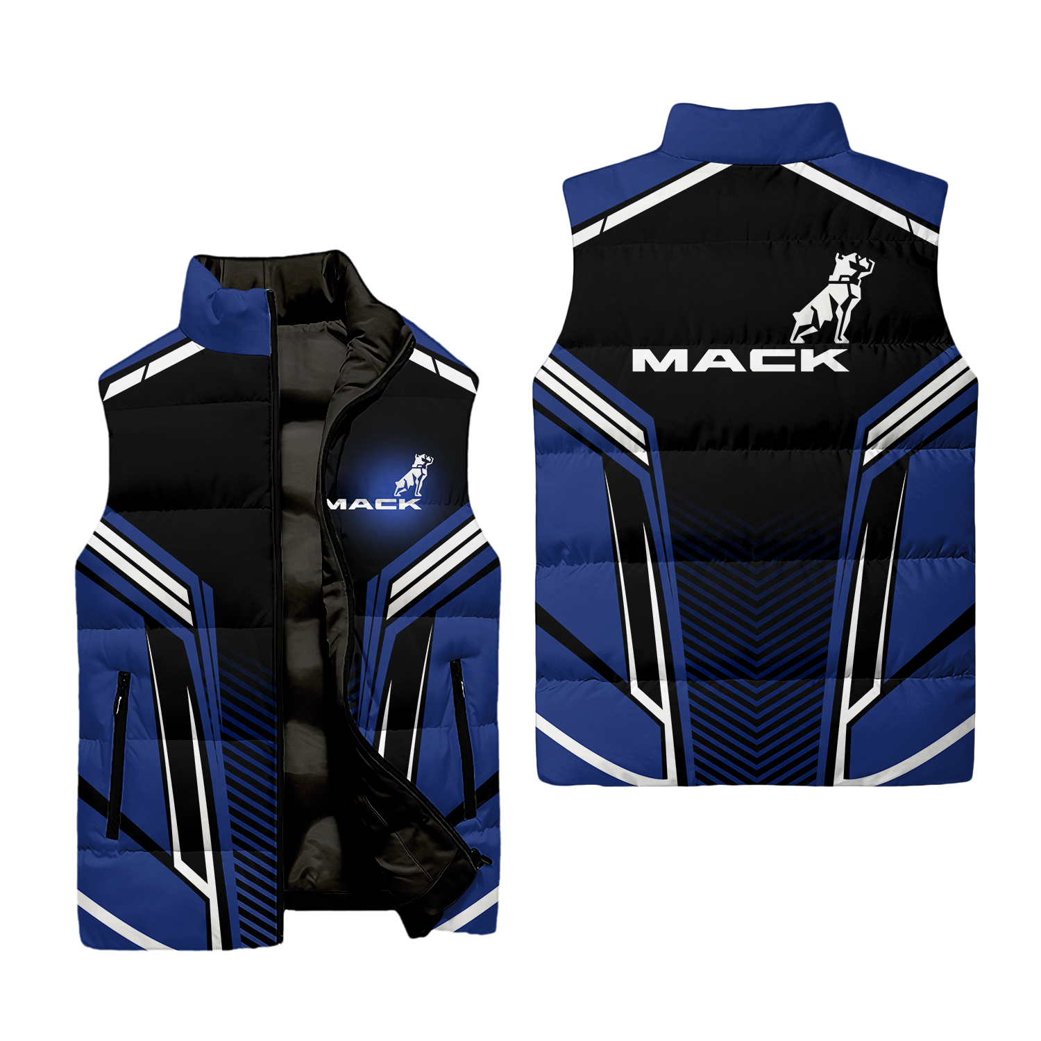 Mack Trucks Sleeveless Puffer Jacket USPL1849