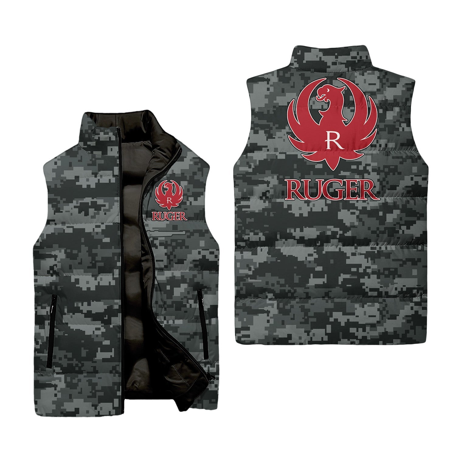 Ruger Sleeveless Puffer Jacket USPL2052