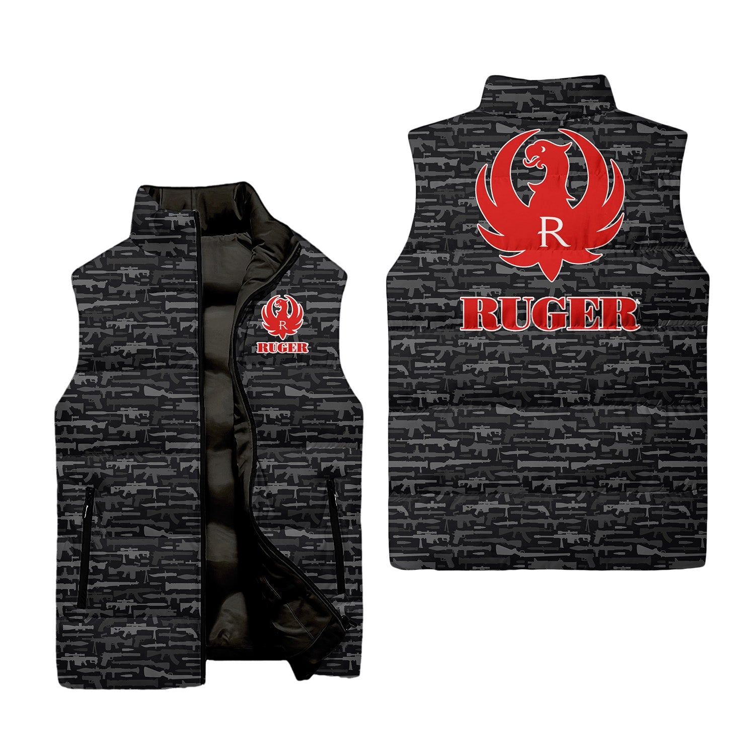 Ruger Sleeveless Puffer Jacket USPL2054
