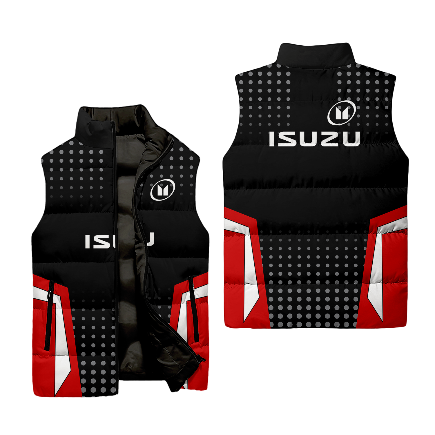 Isuzu Sleeveless Puffer Jacket USPL2006