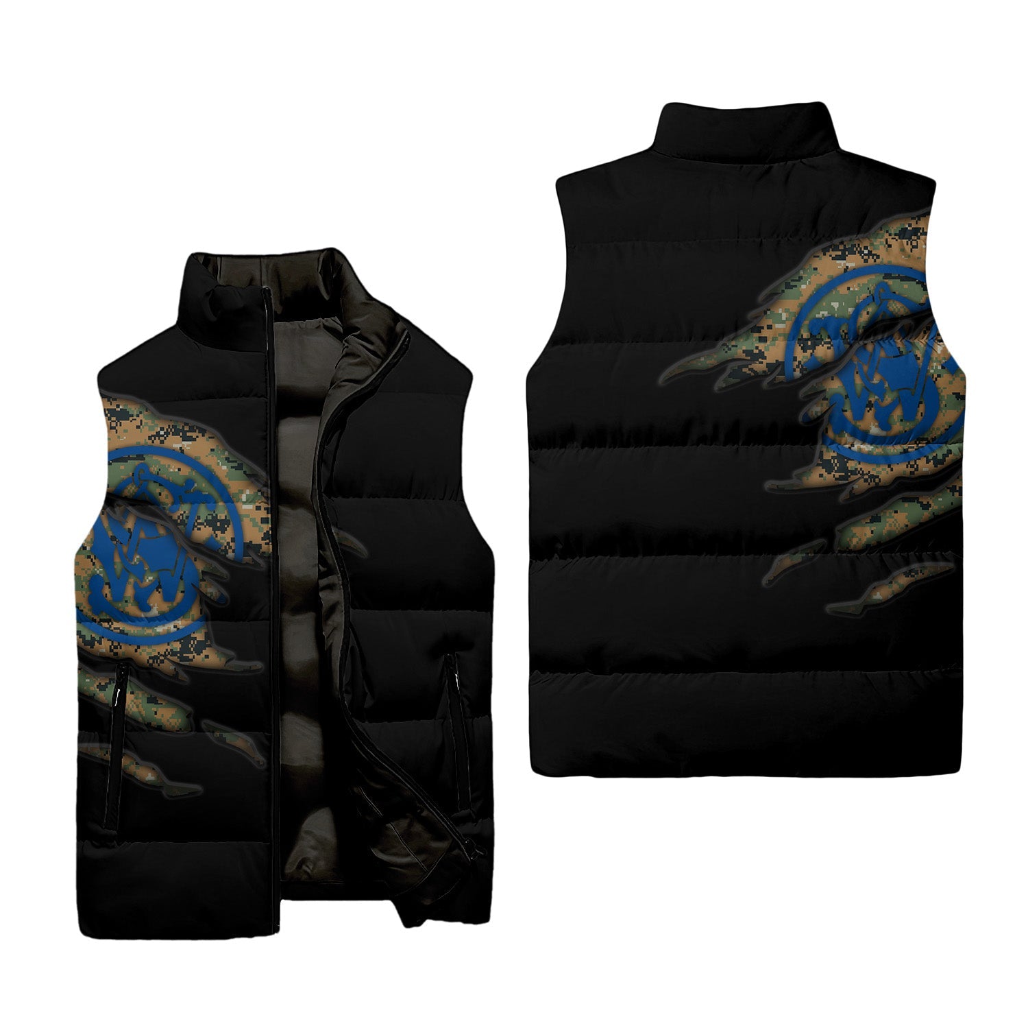 Smith & Wesson Sleeveless Puffer Jacket USPL2180
