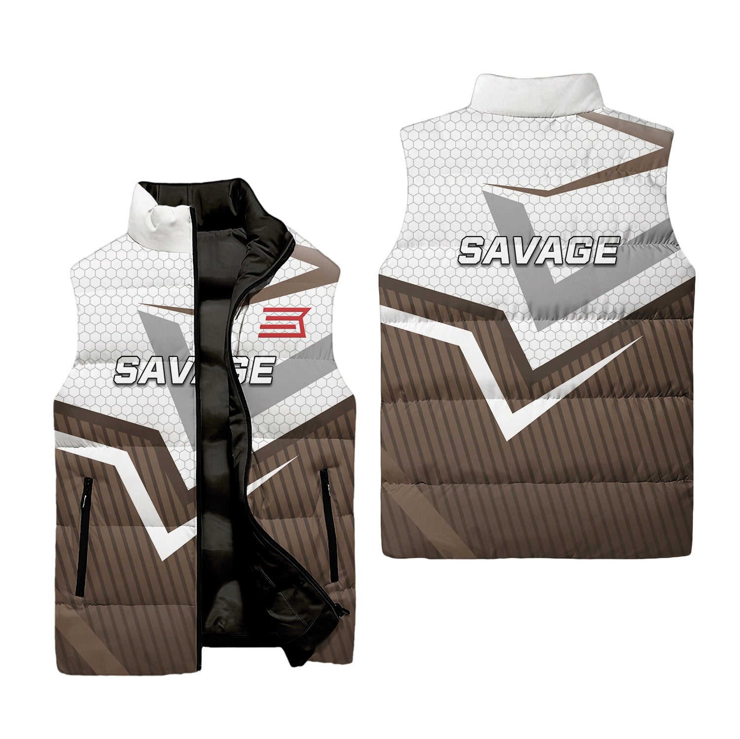 Savage Arms Sleeveless Puffer Jacket USPL2228