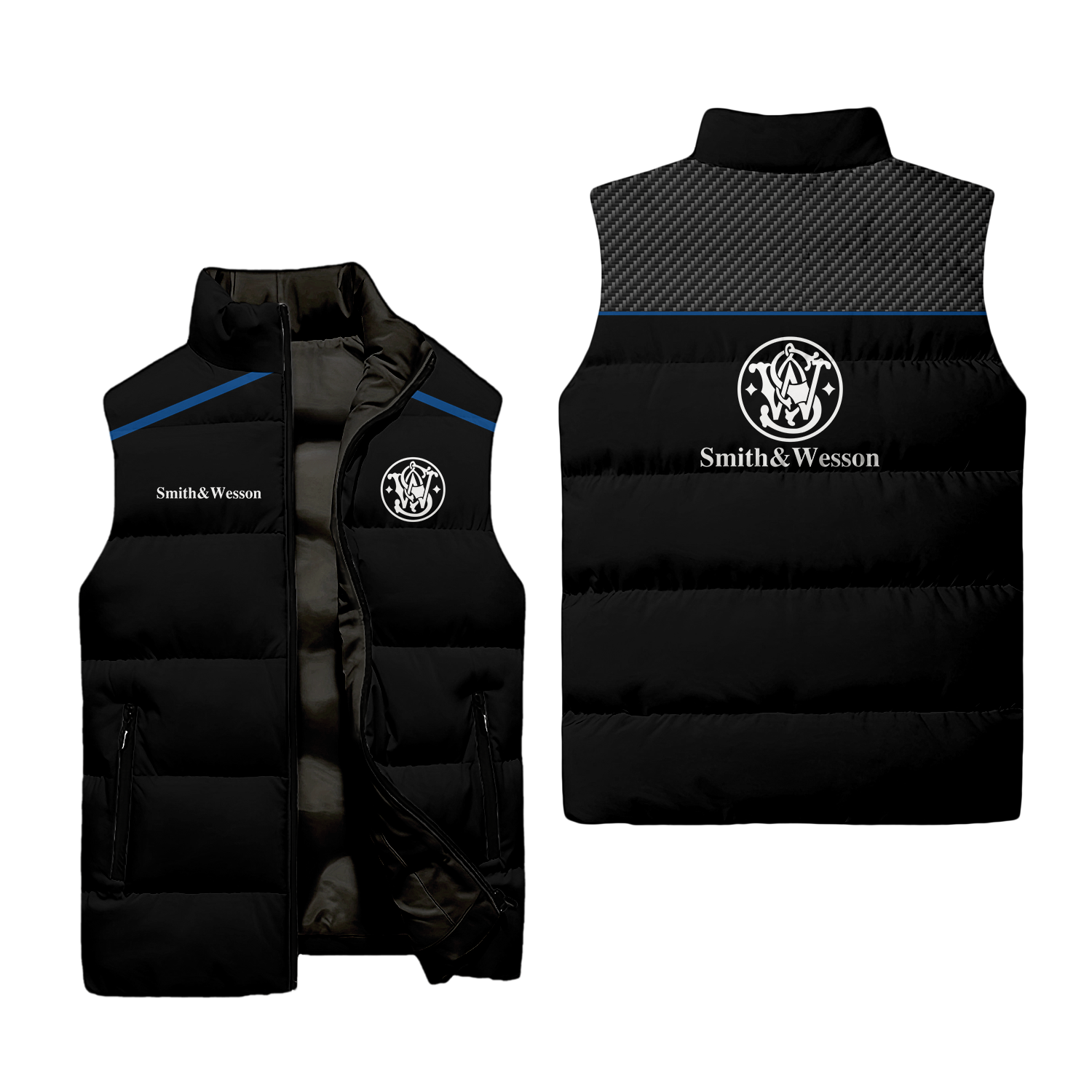 Smith & Wesson Sleeveless Puffer Jacket USPL2144