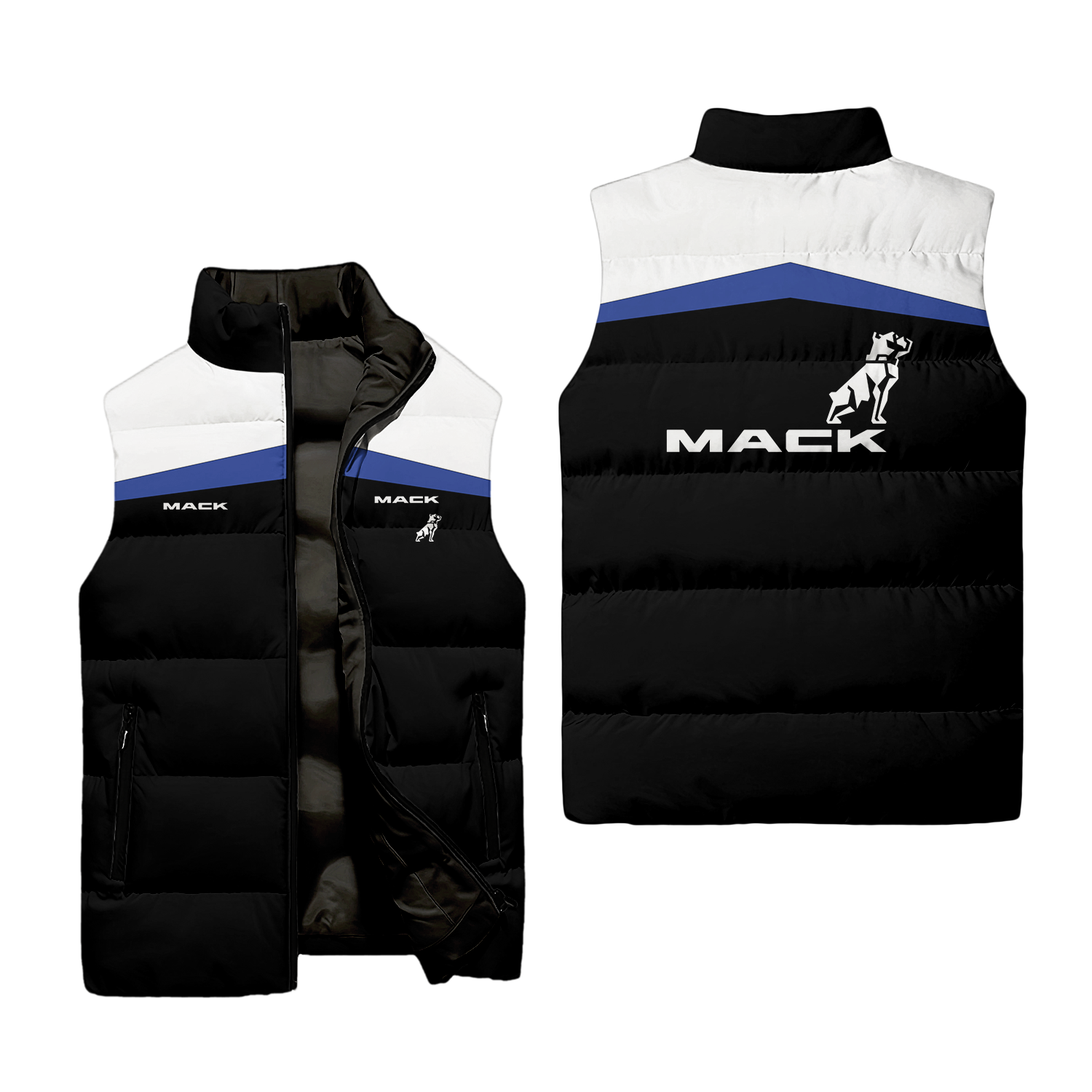 Mack Trucks Sleeveless Puffer Jacket USPL1818