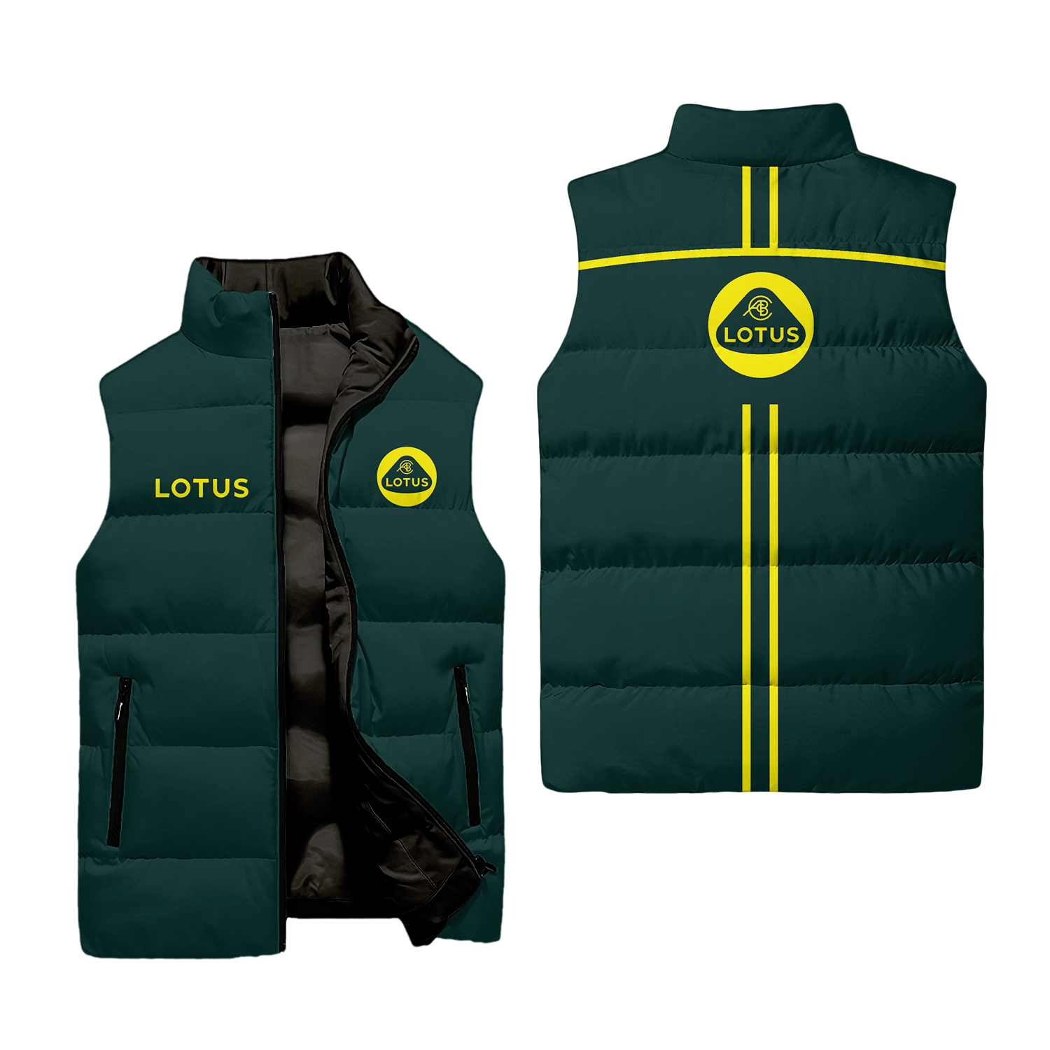 Lotus Sleeveless Puffer Jacket USPL2565