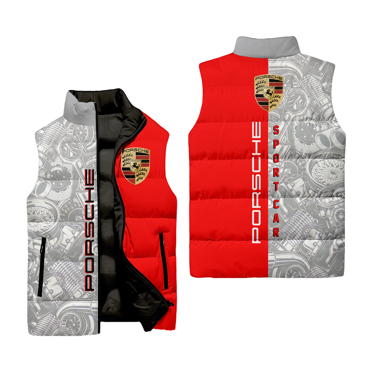 PORS Sleeveless Puffer Jacket USPL523