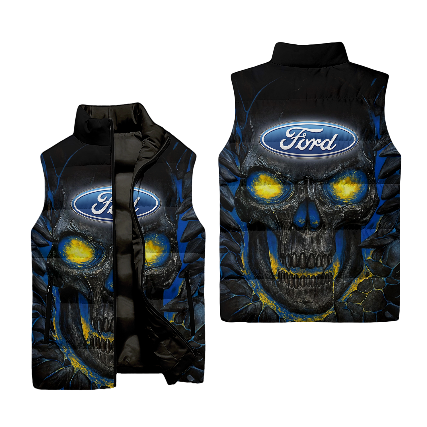 Ford Sleeveless Puffer Jacket USPL188
