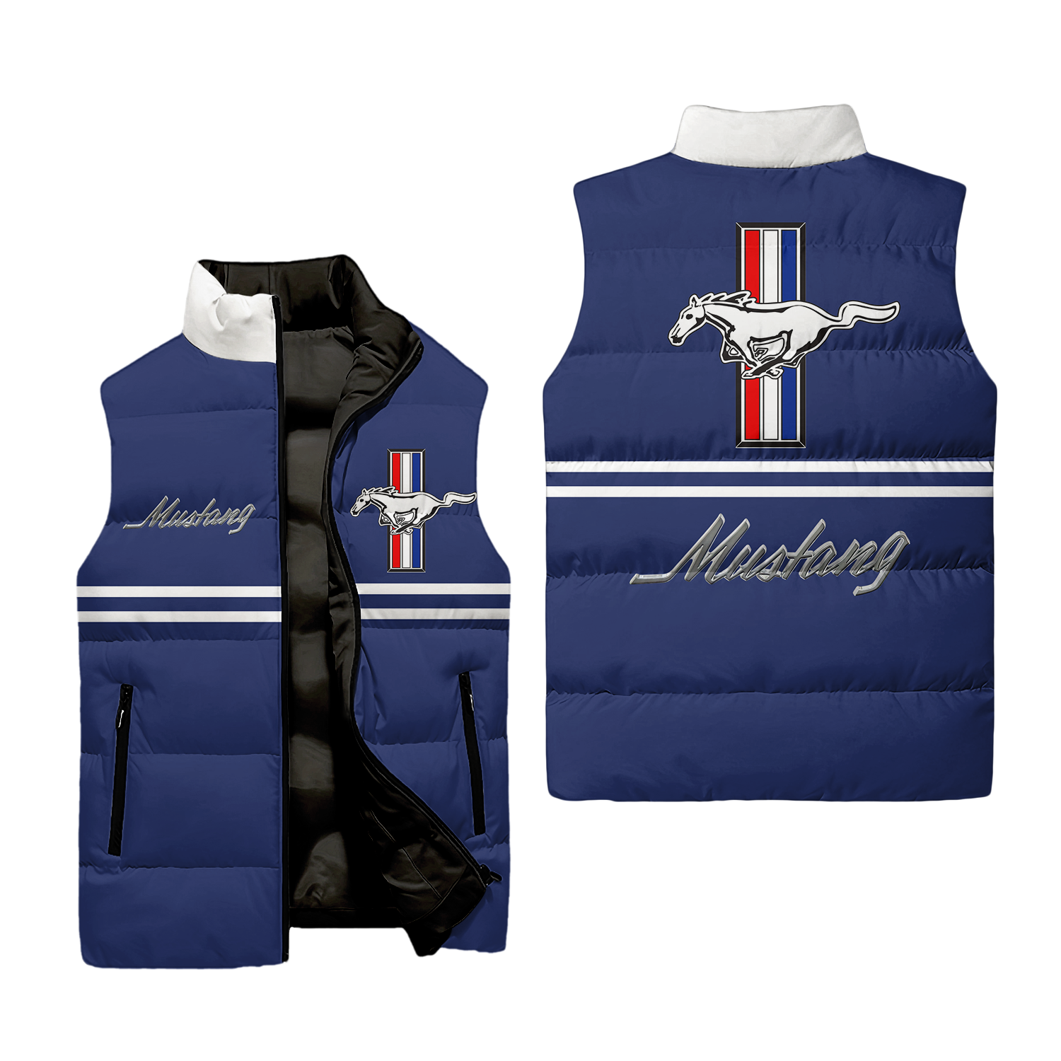 Ford Sleeveless Puffer Jacket USPL159