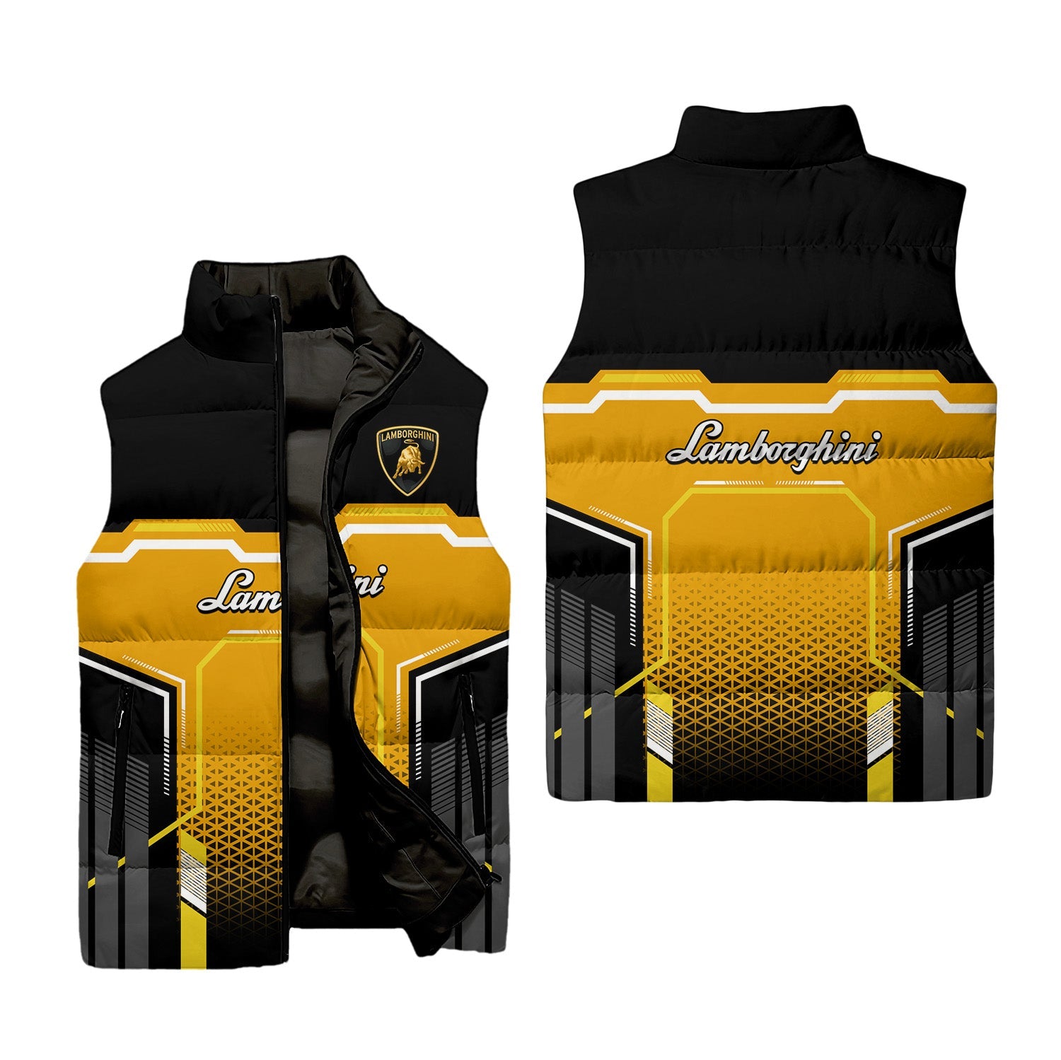 Lamborghini Sleeveless Puffer Jacket USPL705