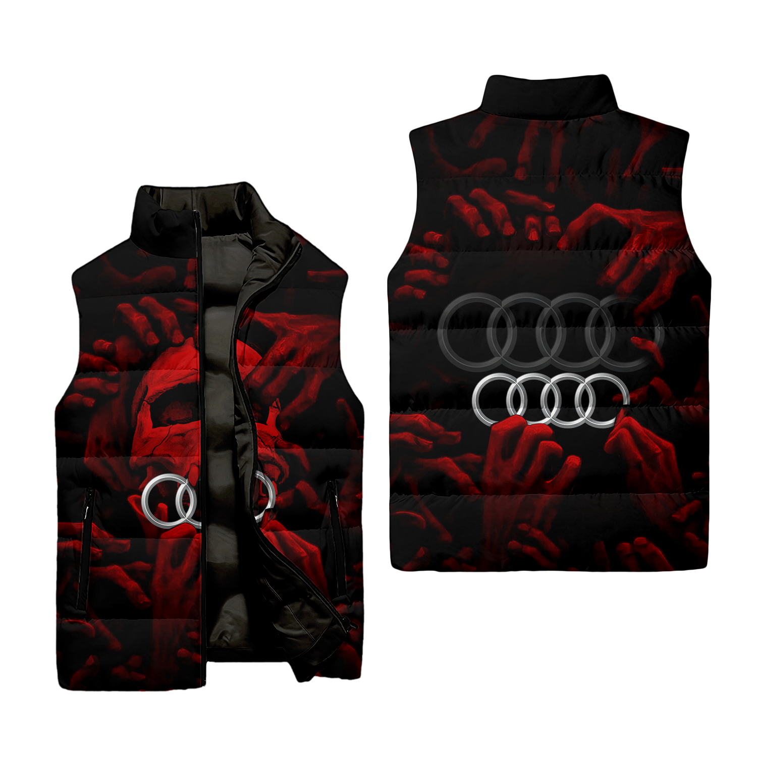 Audi Sleeveless Puffer Jacket USPL777