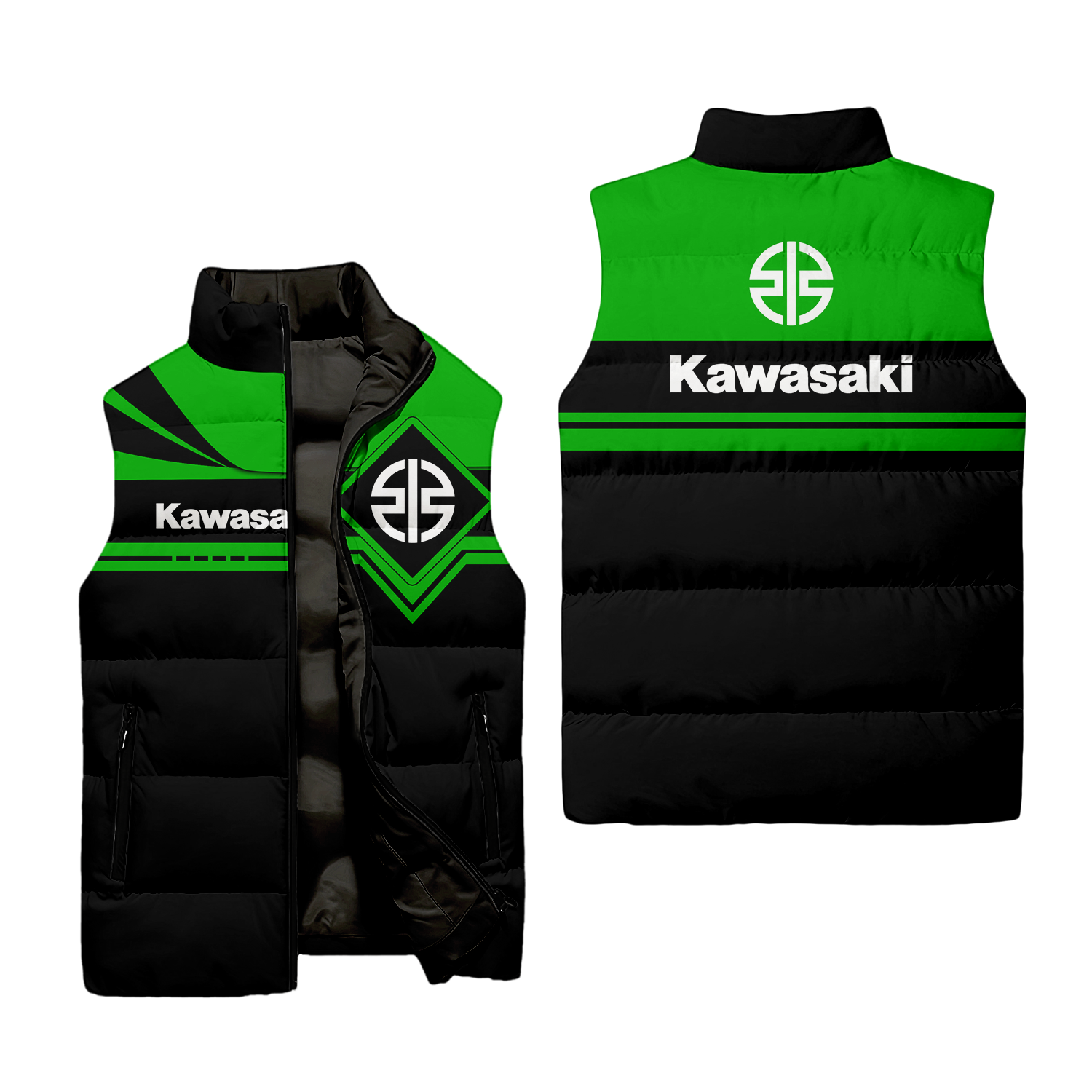 Kawasaki Sleeveless Puffer Jacket USPL872