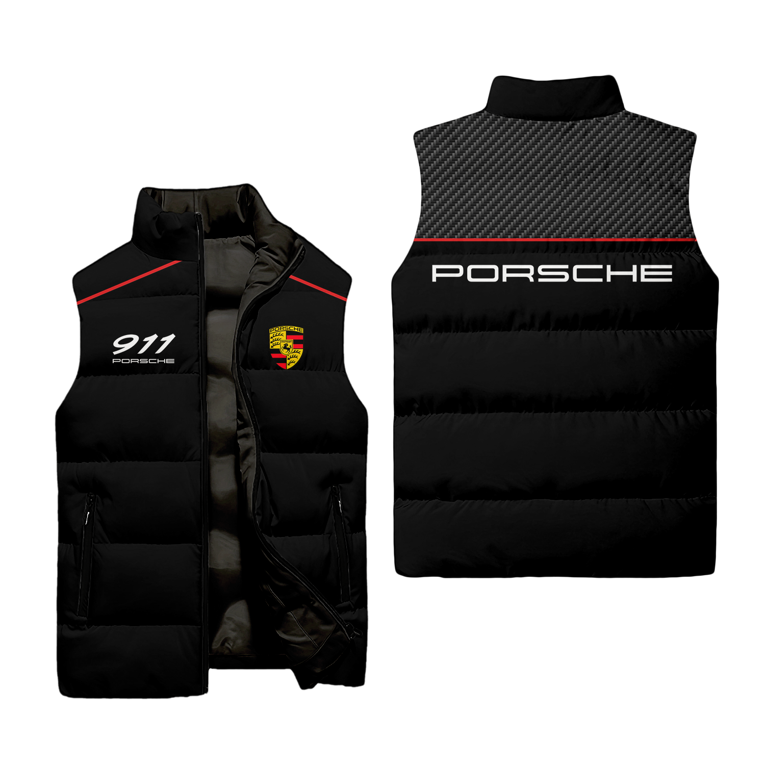 PORS Sleeveless Puffer Jacket USPL054