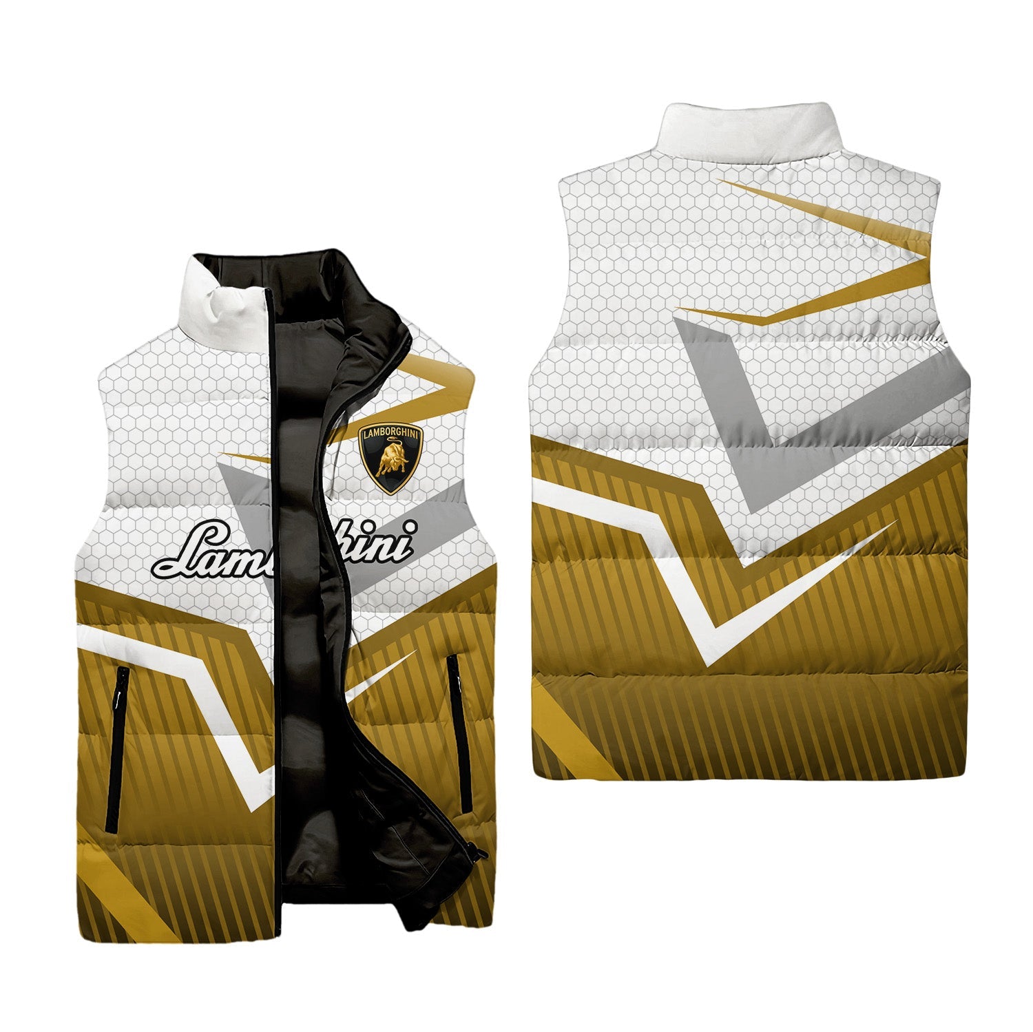 Lamborghini Sleeveless Puffer Jacket USPL710