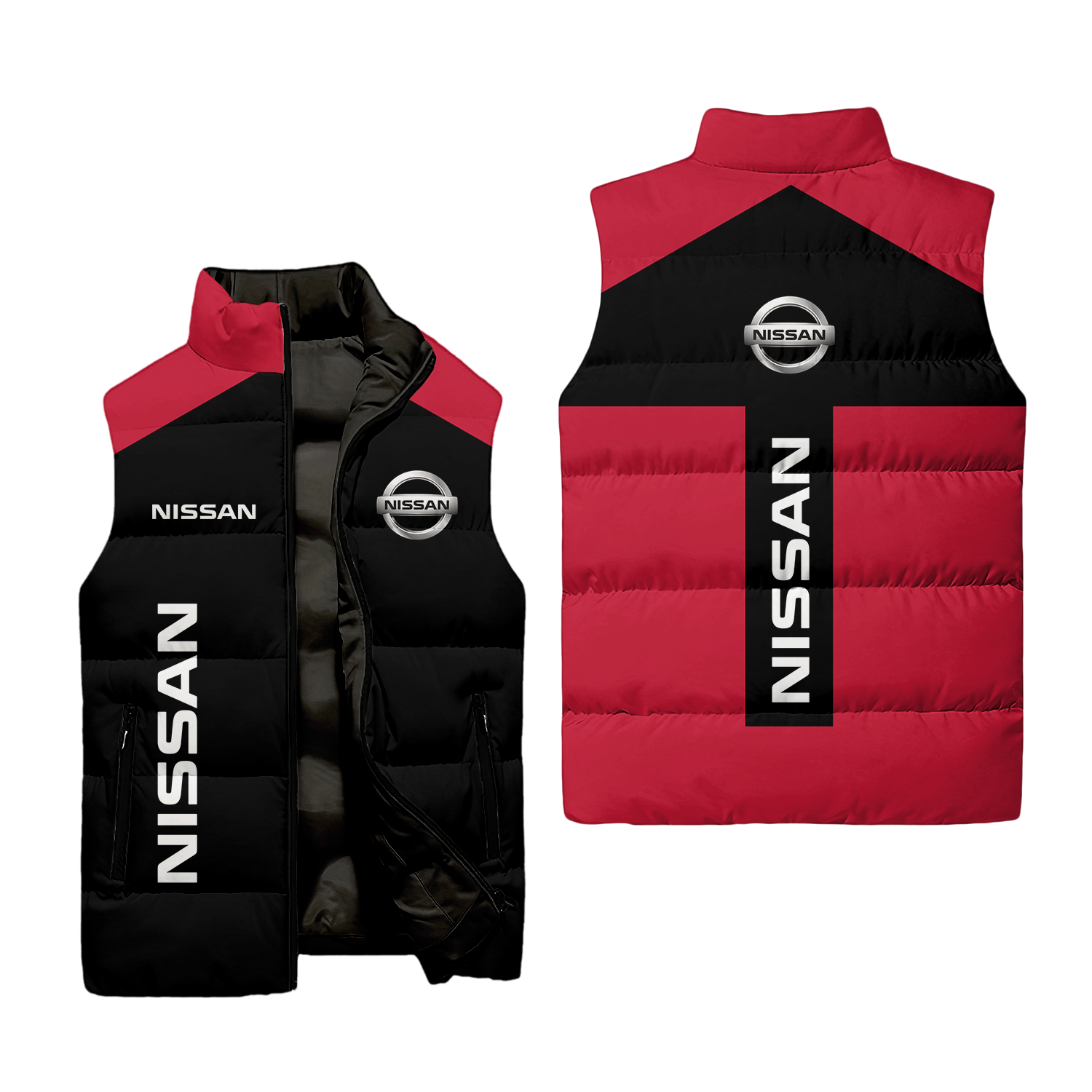 Nissan Sleeveless Puffer Jacket USPL1153