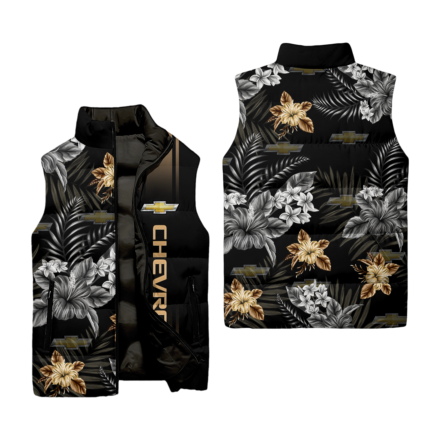 Chevrolet Sleeveless Puffer Jacket USPL998