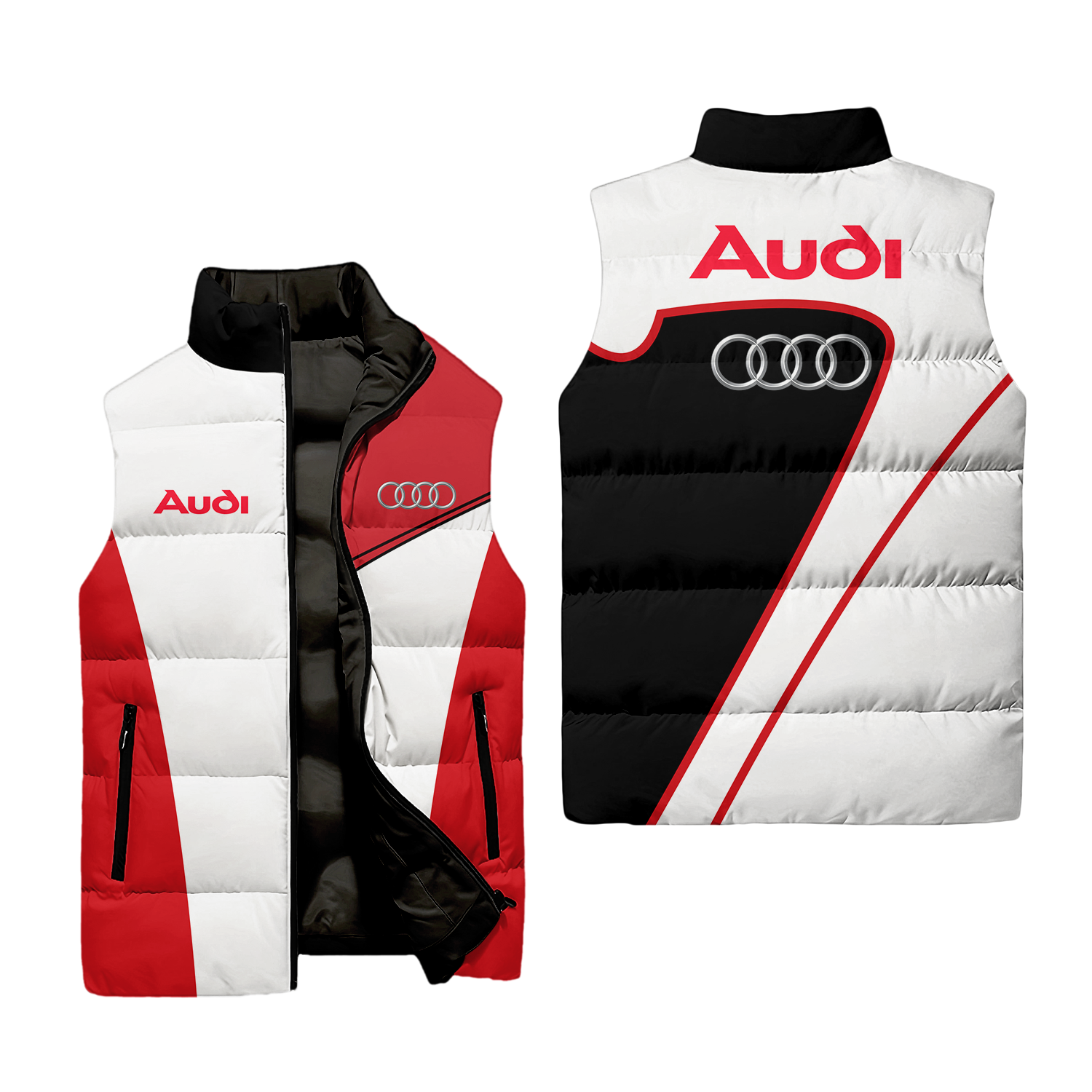 Audi Sleeveless Puffer Jacket USPL795