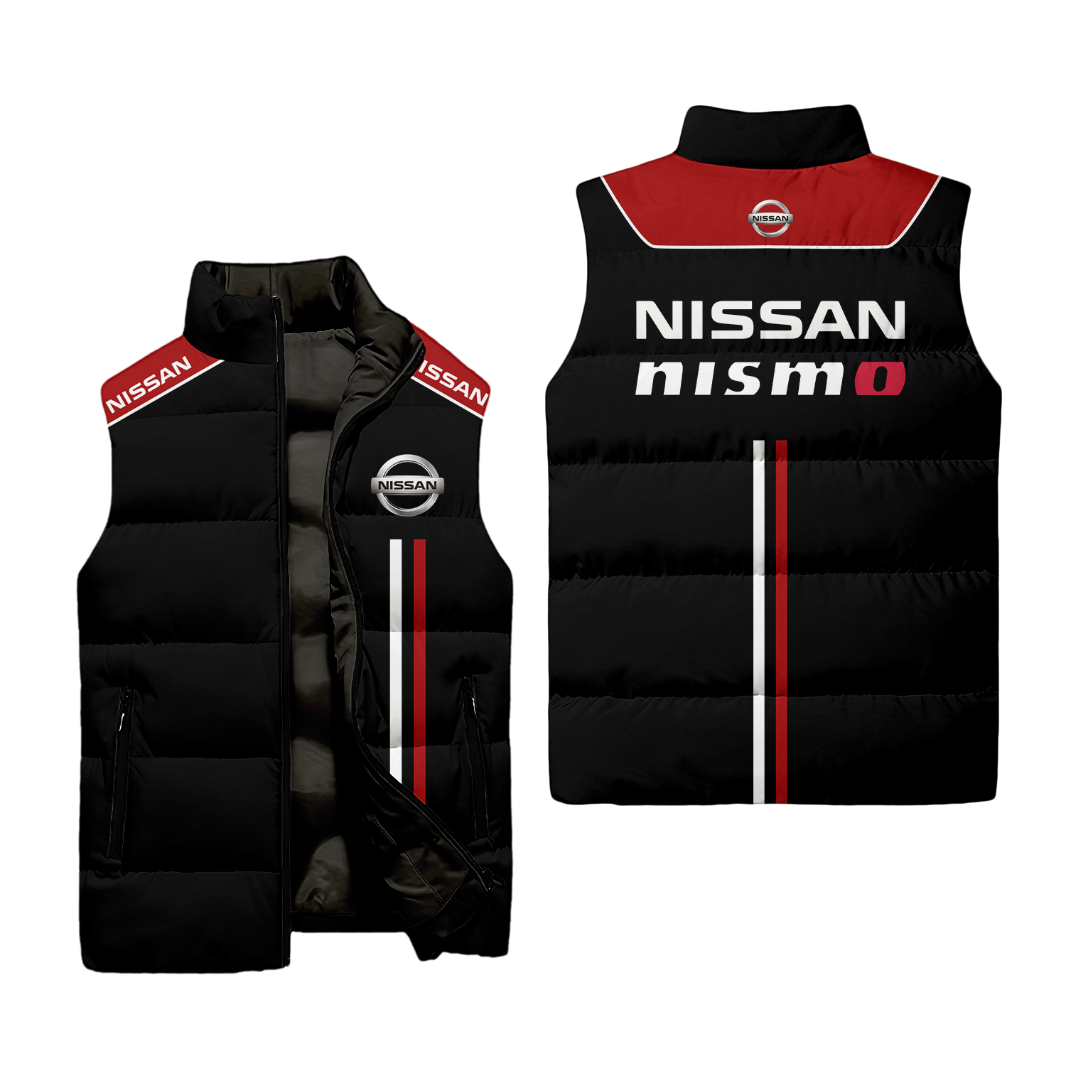 Nissan Sleeveless Puffer Jacket USPL1136