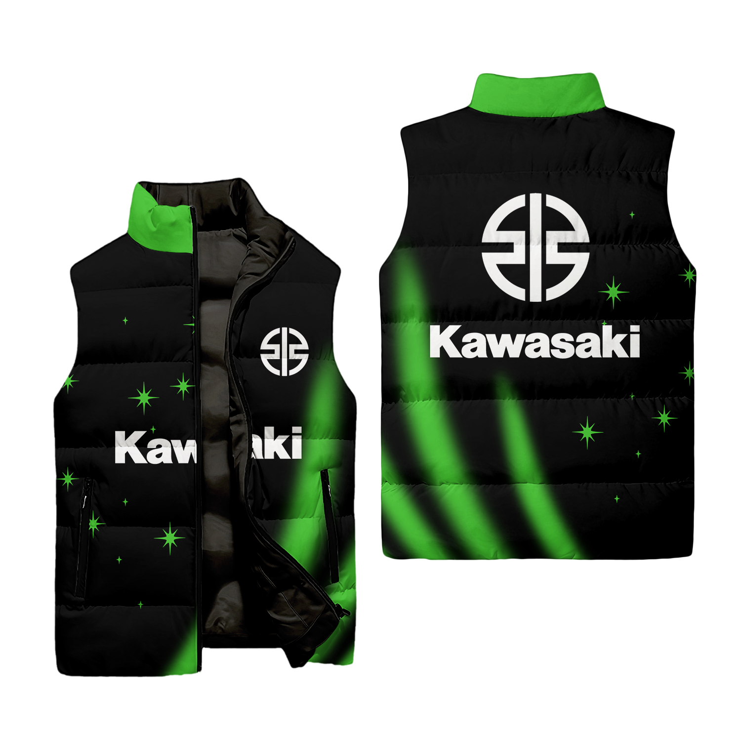 Kawasaki Sleeveless Puffer Jacket USPL883