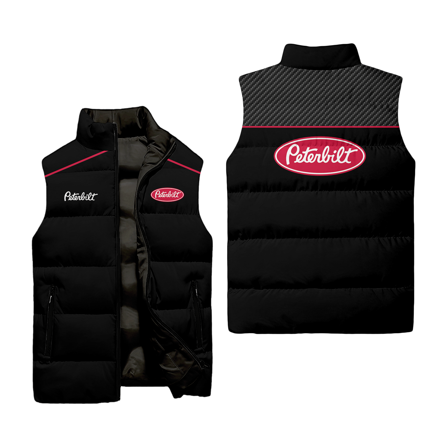 Peterbilt Sleeveless Puffer Jacket USPL1714