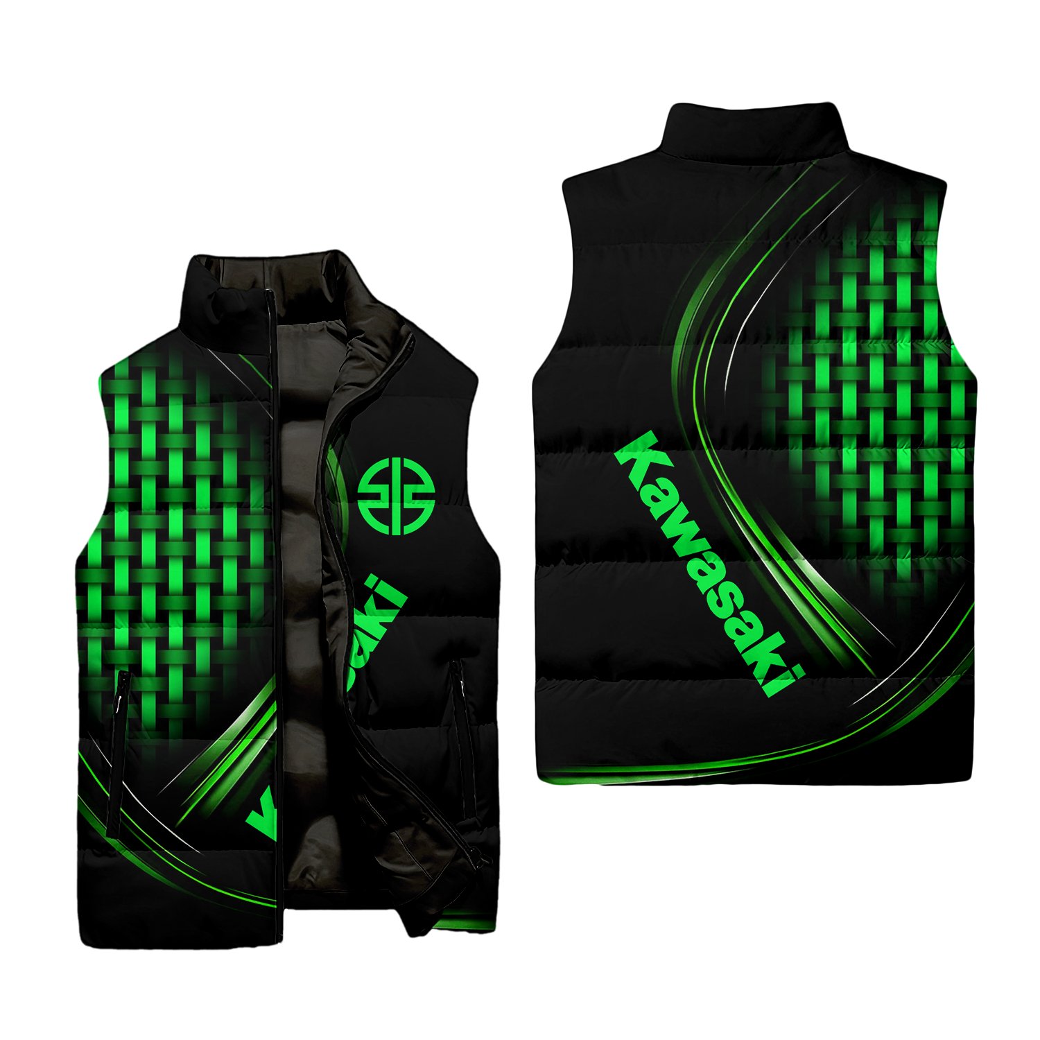 Kawasaki Sleeveless Puffer Jacket USPL903