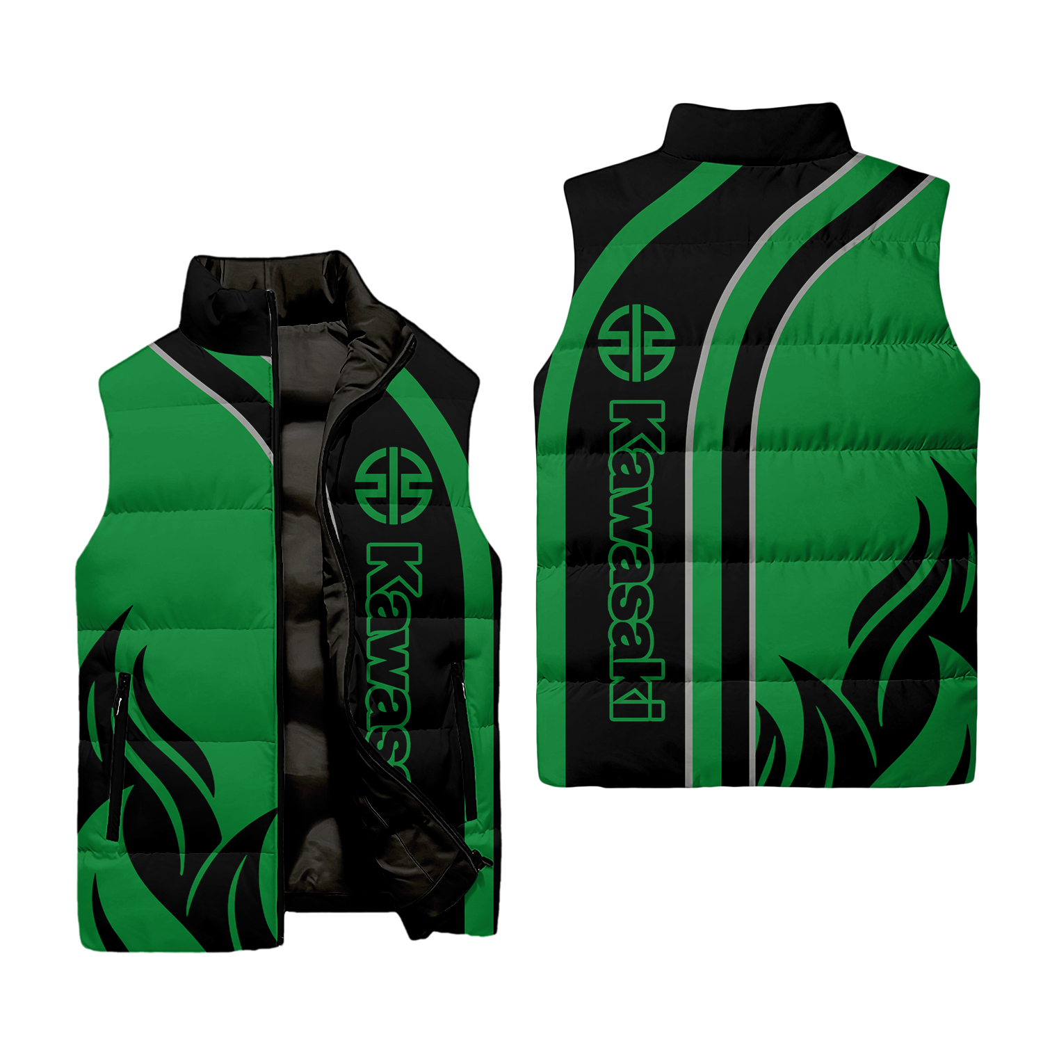 Kawasaki Sleeveless Puffer Jacket USPL900
