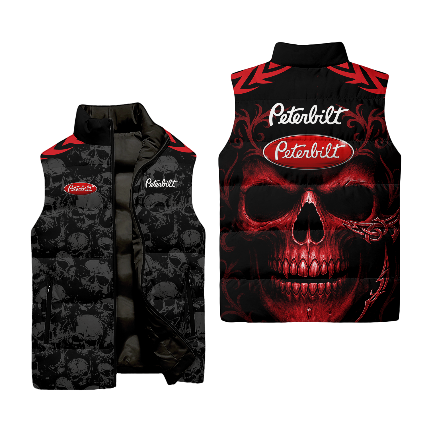 Peterbilt Sleeveless Puffer Jacket USPL1715