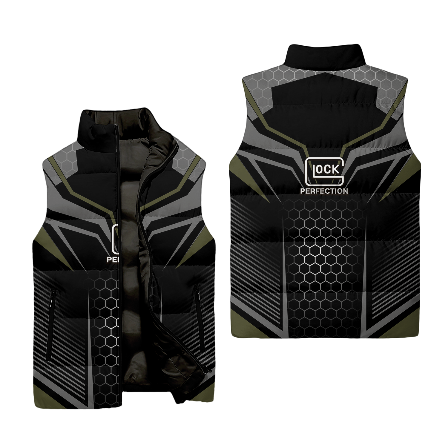 Glock Sleeveless Puffer Jacket USPL2274