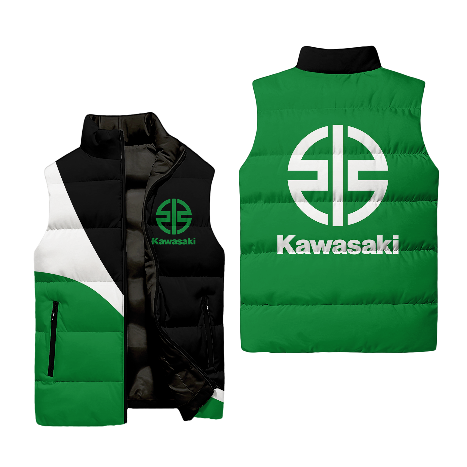 Kawasaki Sleeveless Puffer Jacket USPL901