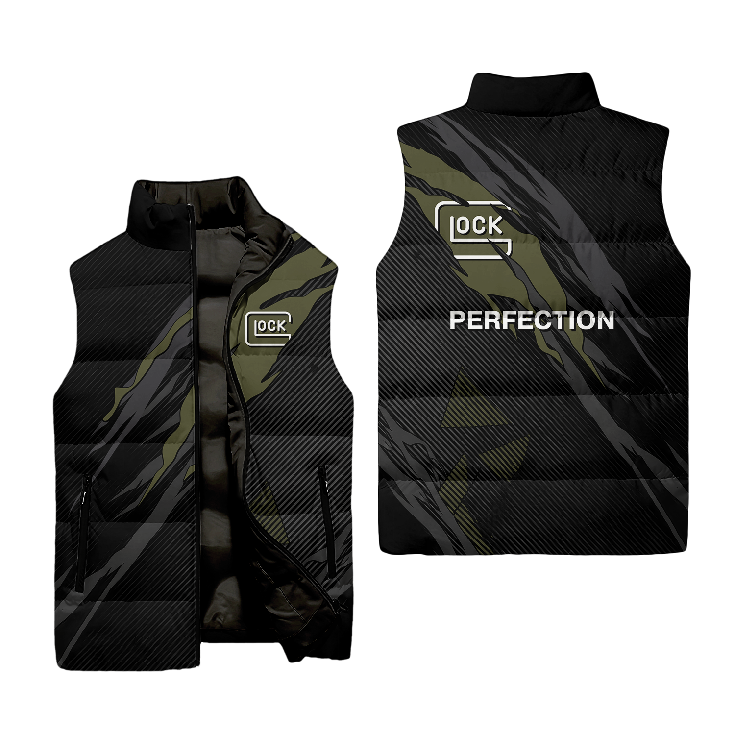 Glock Sleeveless Puffer Jacket USPL2297
