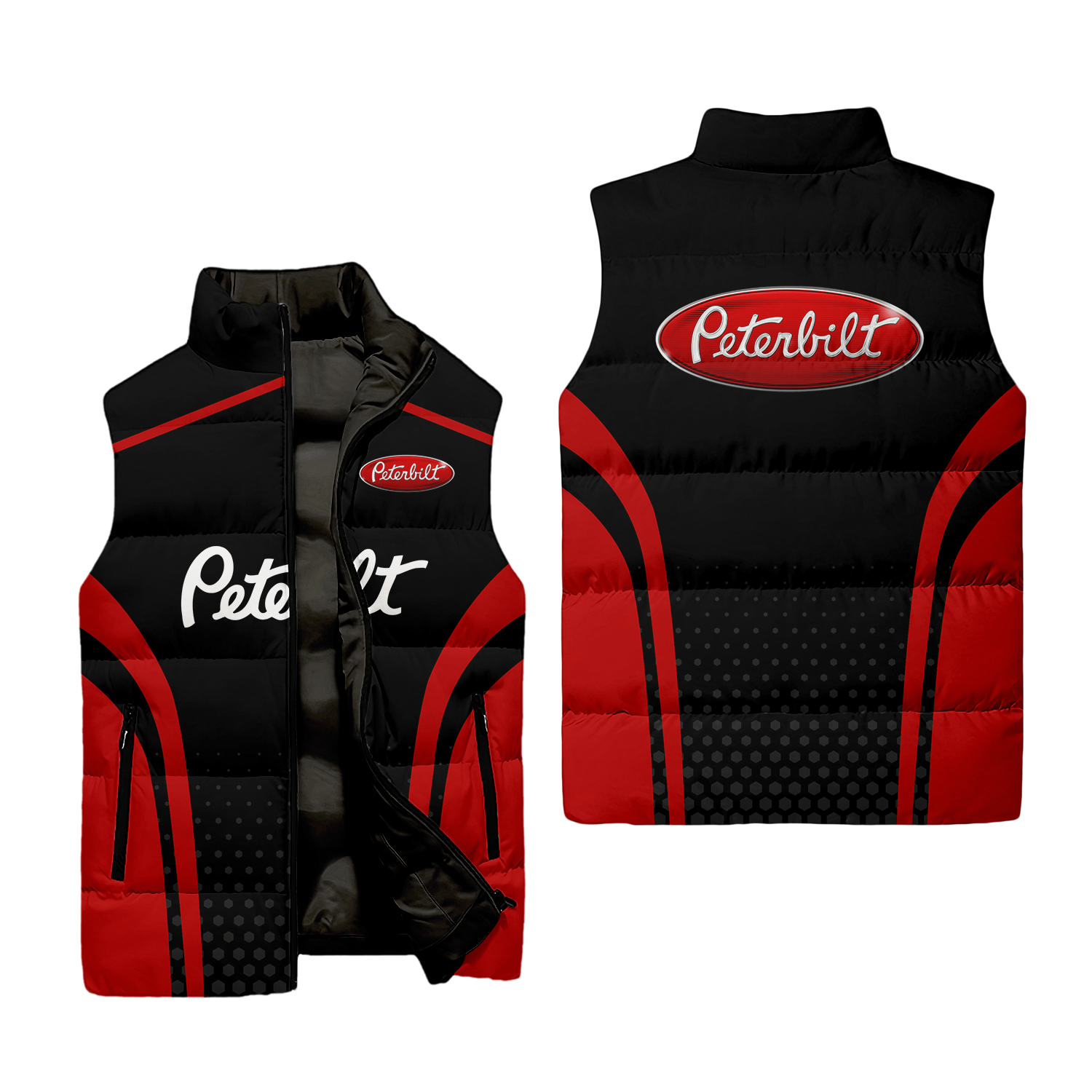 Peterbilt Sleeveless Puffer Jacket USPL1721