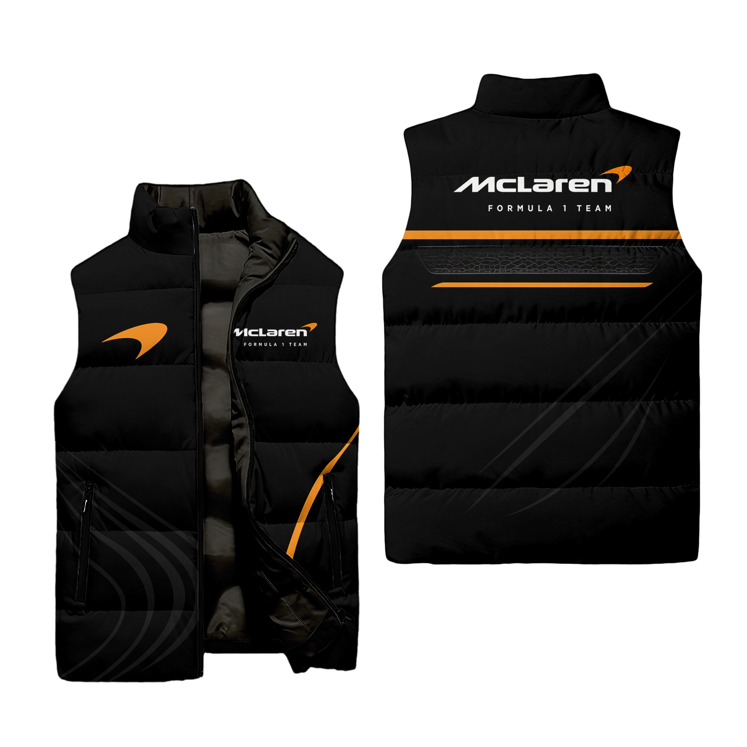 Mc Laren Sleeveless Puffer Jacket USPL487