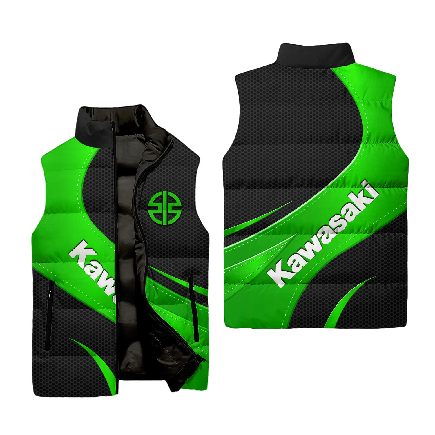 Kawasaki Sleeveless Puffer Jacket USPL927