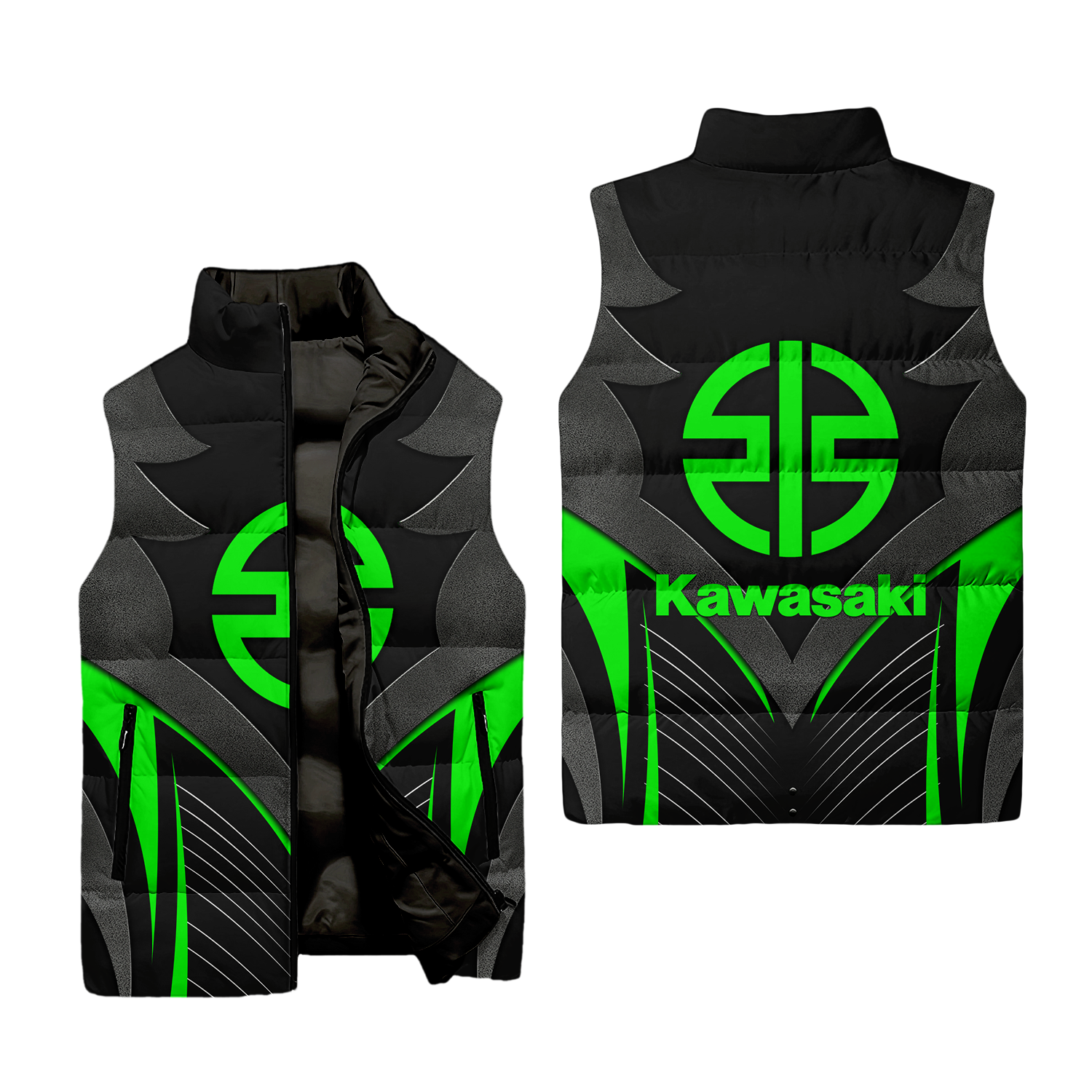 Kawasaki Sleeveless Puffer Jacket USPL897