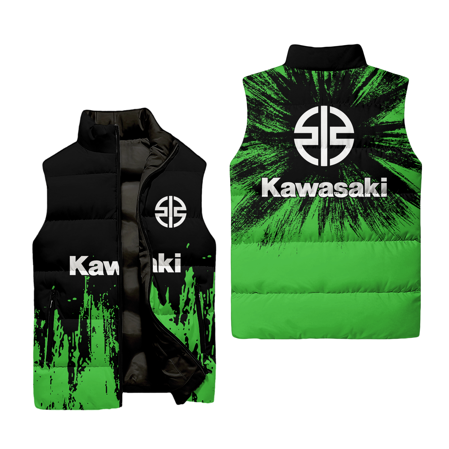 Kawasaki Sleeveless Puffer Jacket USPL898