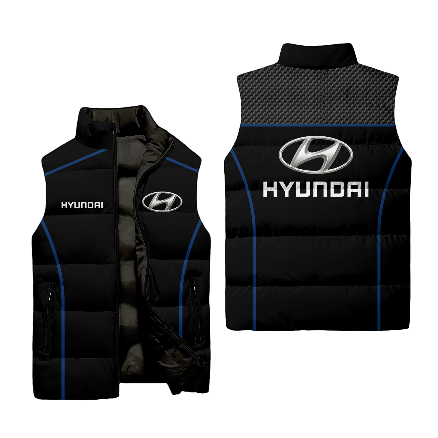 Hyundai Sleeveless Puffer Jacket USPL1196