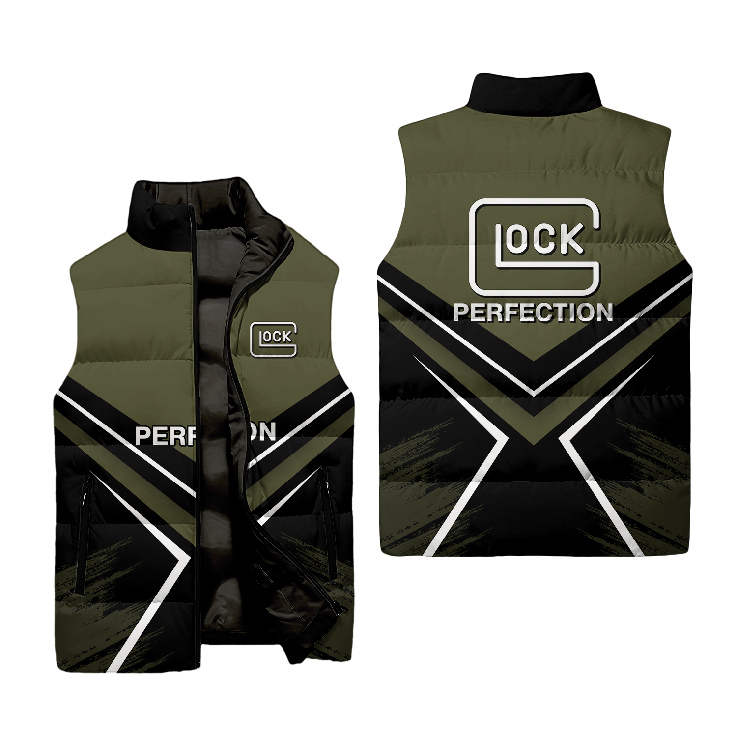 Glock Sleeveless Puffer Jacket USPL2276
