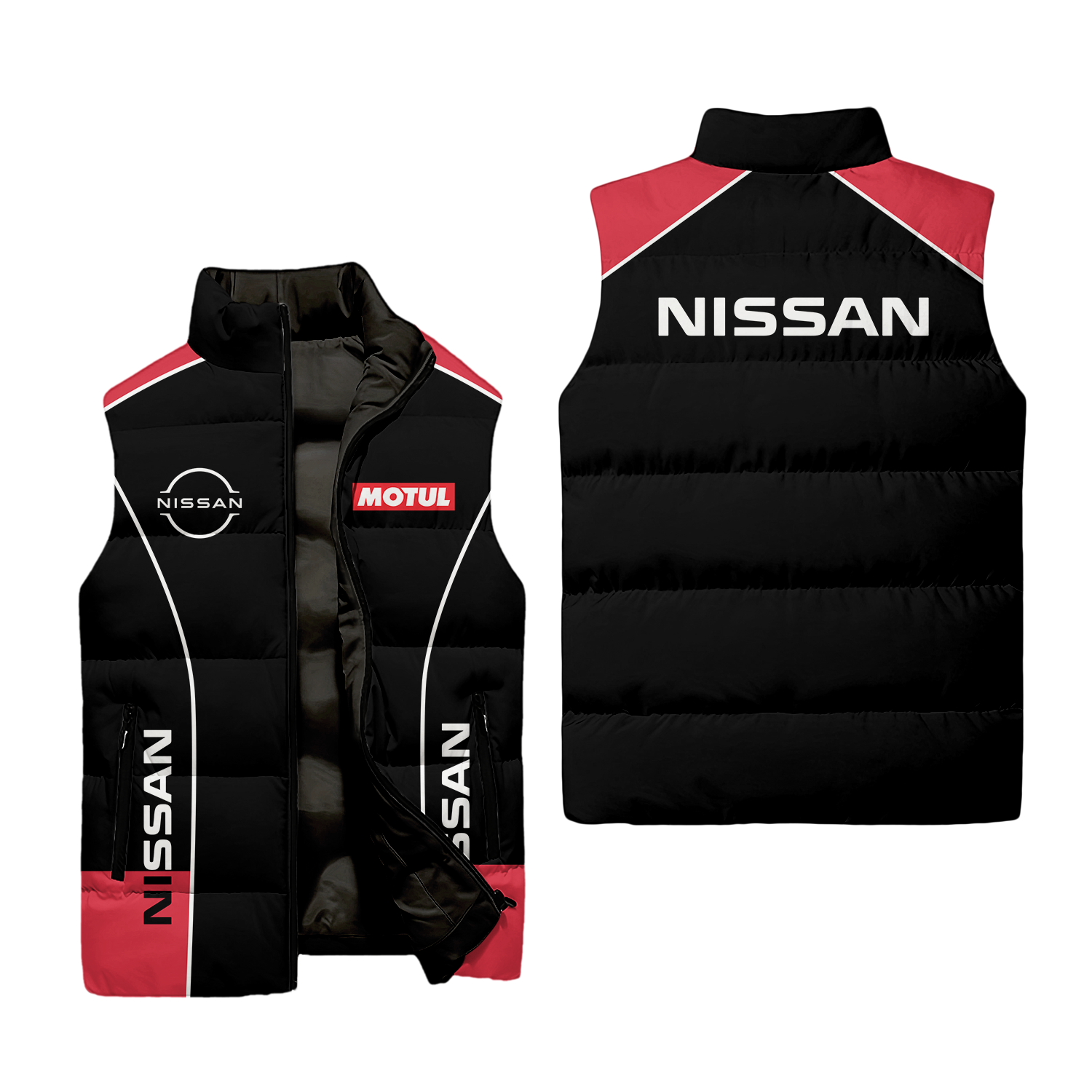 Nissan Sleeveless Puffer Jacket USPL1123