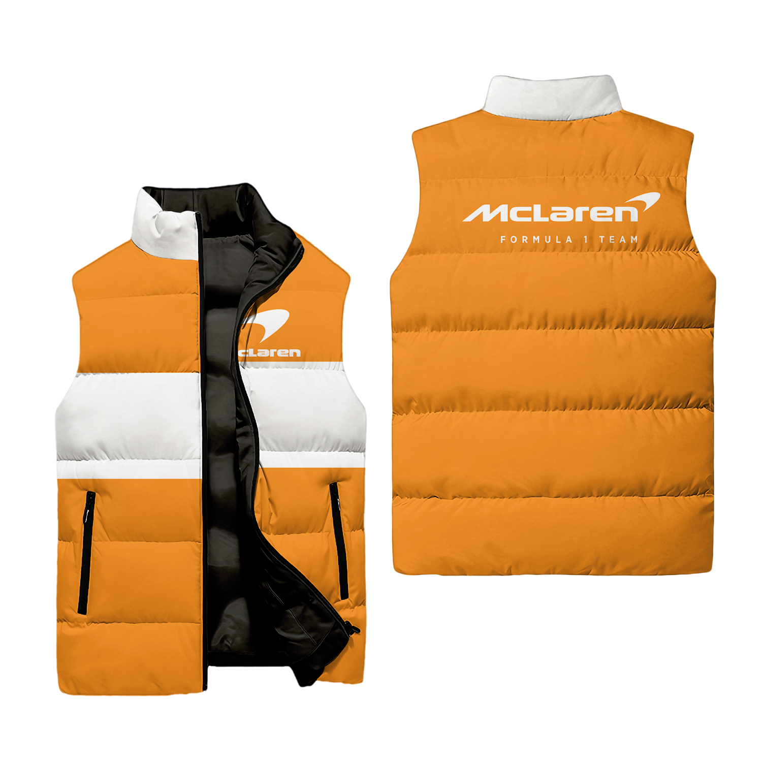 Mc Laren Sleeveless Puffer Jacket USPL507